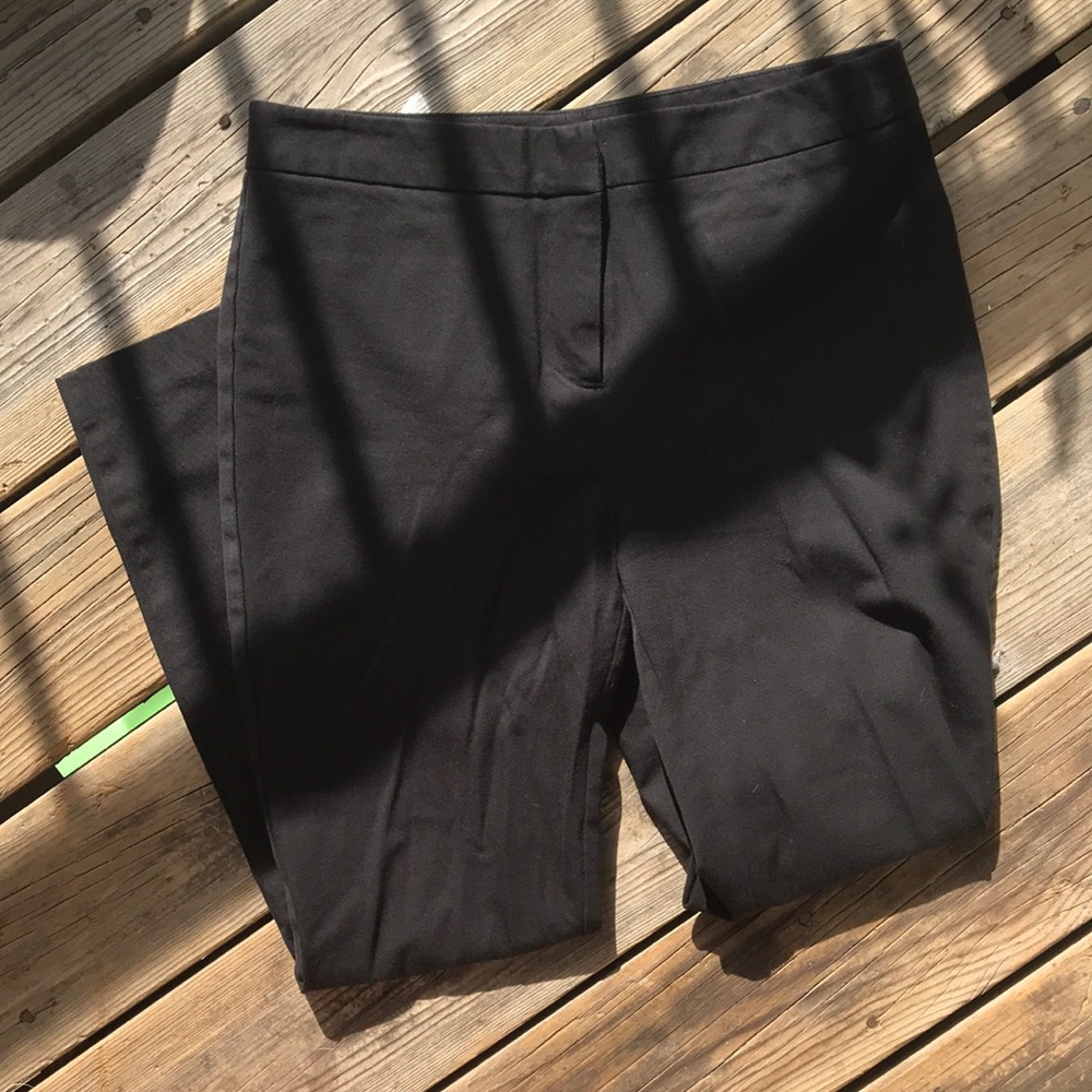 Skinny leg dress pant